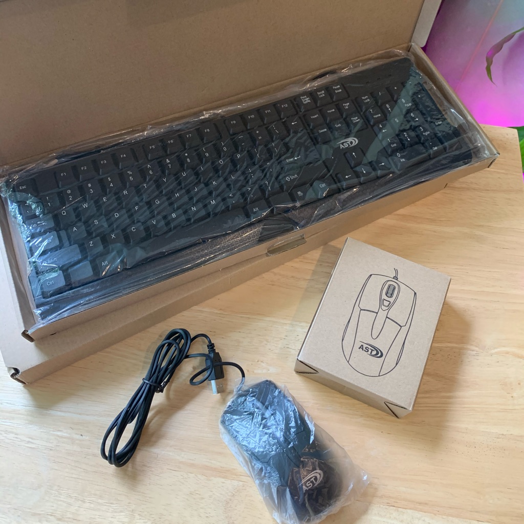 Ast Kin-16 Usb Keyboard And Ast Mouse